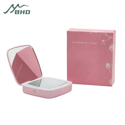 Power banka s LED skladacím kozmetickým zrkadlom