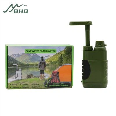 Kempingové čerpadlo na čistenie vody